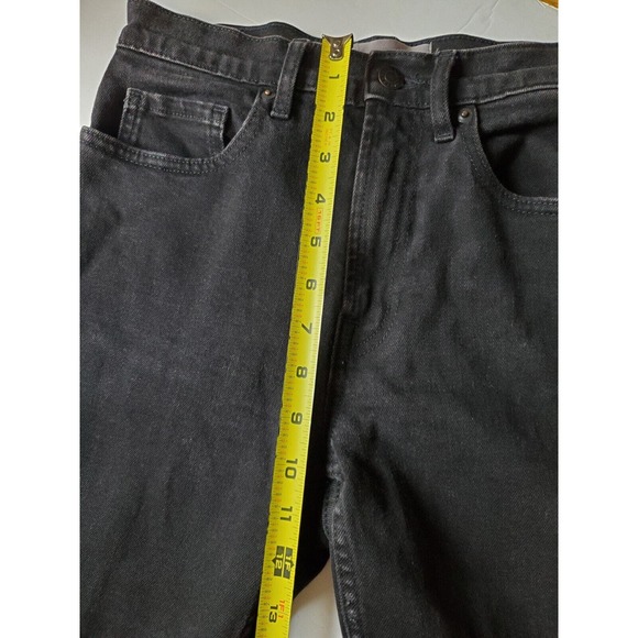 Everlane 26 Jeans High Waist Straight Black Womens Stretch - Picture 9 of 11